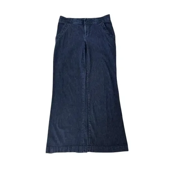 Lilly Pulitzer Palm Beach Jeans Size 10 - Dark Denim Pants-Missing top button - Picture 3 of 8